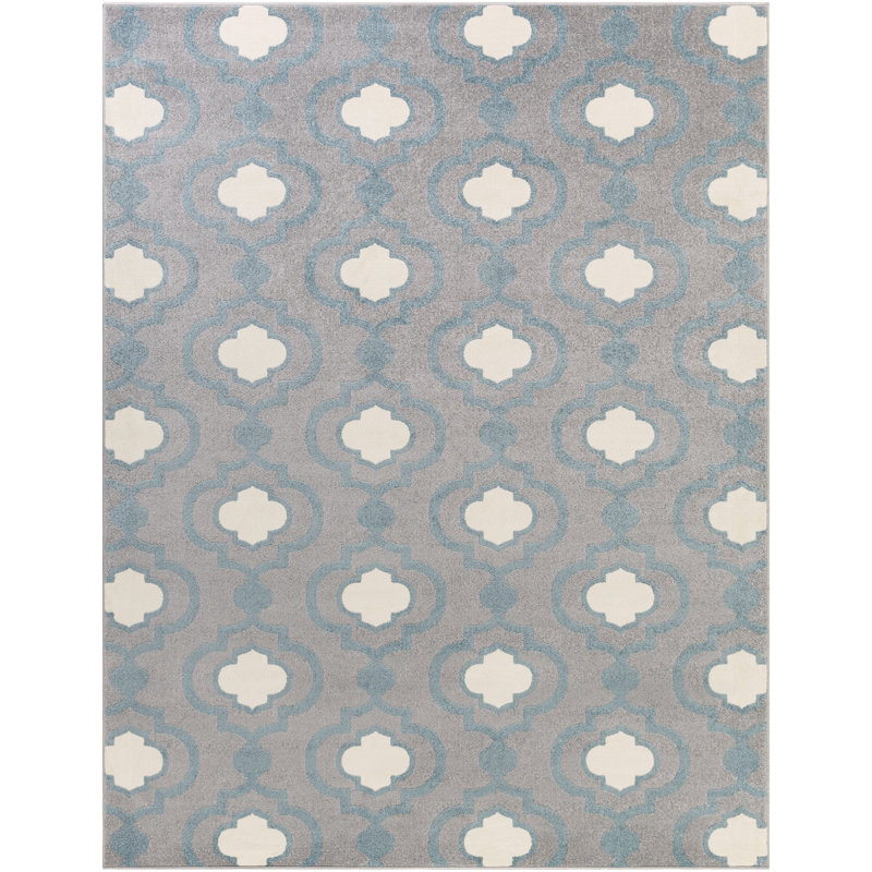 Winston Porter Karbach Power Loom Light Gray Beige Rug Reviews Wayfair