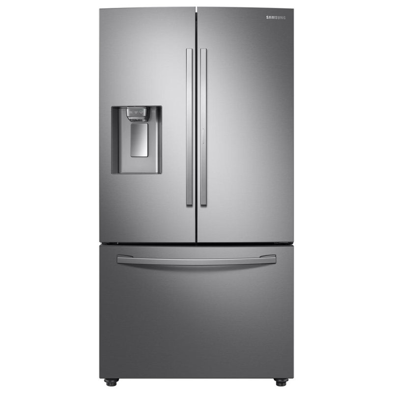 Samsung 36 French Door 27 8 Cu Ft Smart Energy Star Refrigerator With Food Showcase Reviews Wayfair