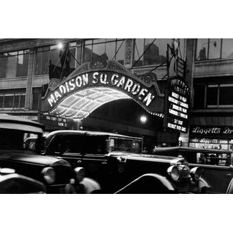 East Urban Home 1920s 1930s Cars Taxis Madison Square Garden