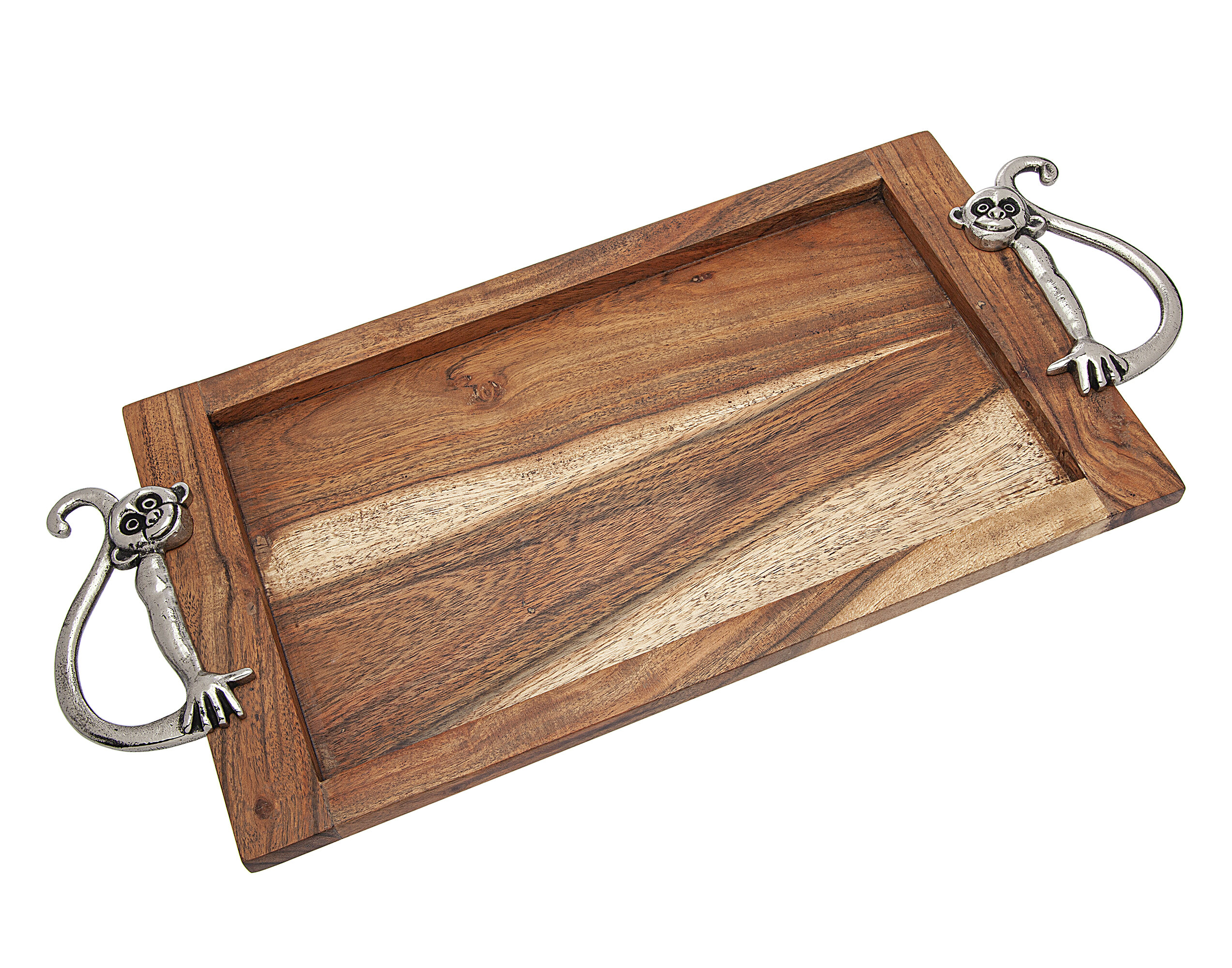 wood bar tray