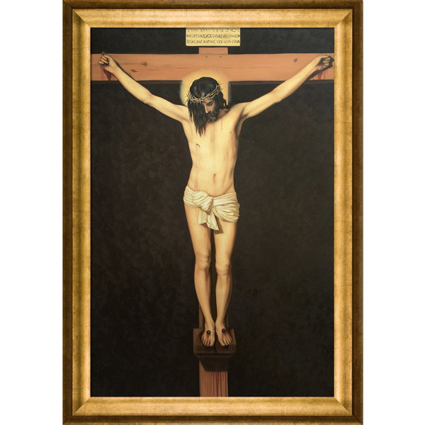 Tori Home Christ On The Cross By Diego Velazquez Wrapped Canvas