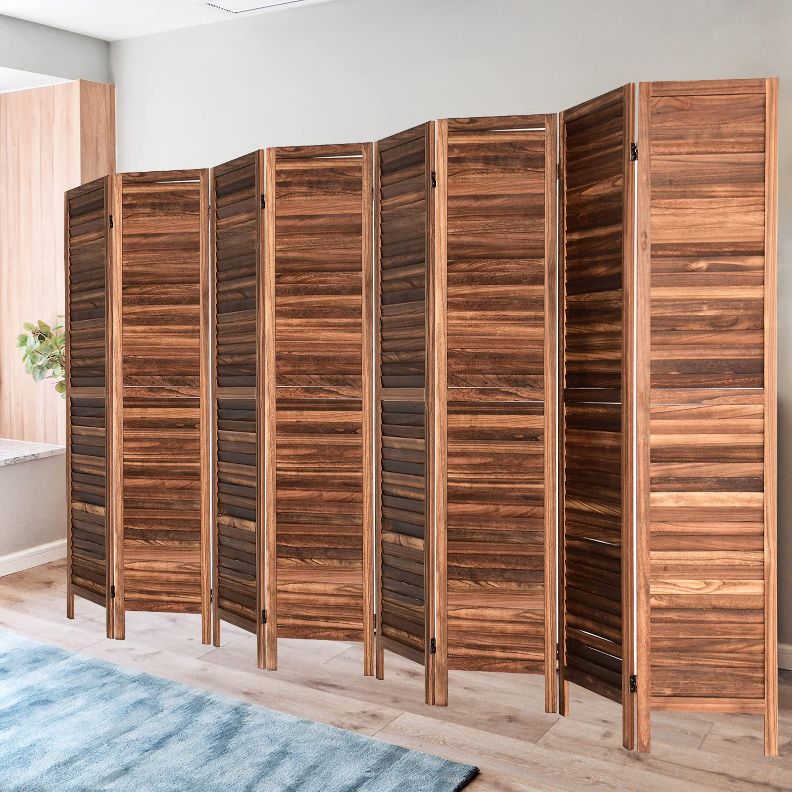 Loon Peak® Cassidey 66.9'' H Wood Folding Room Divider & Reviews Wayfair