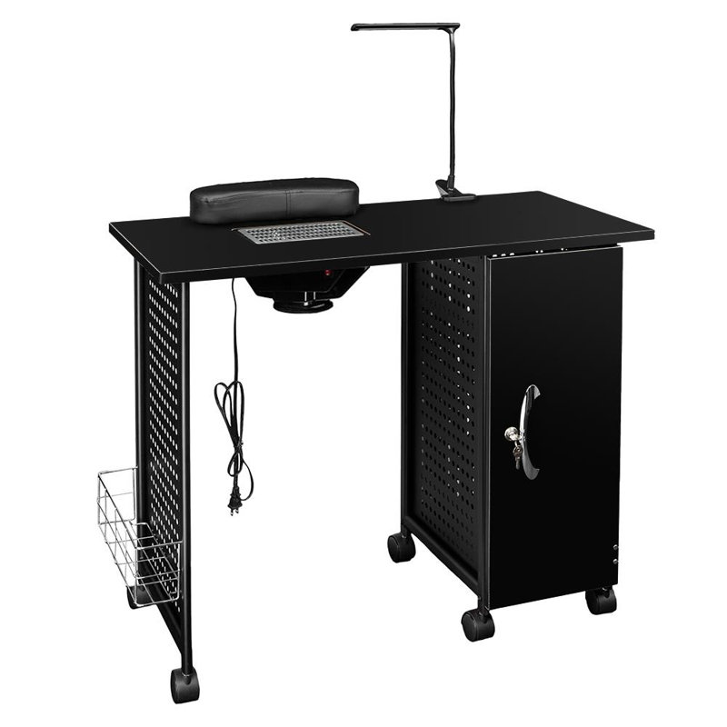 Ebern Designs Gohoho Nail Manicure Table Salon Equipment Desk With