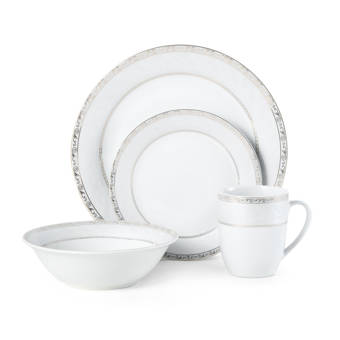 Winston Porter Goodman 16 Piece Dinnerware Set Service For 4 Reviews Wayfair