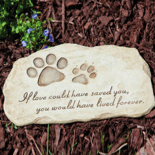 Stepping Stones You Ll Love Wayfair Pet Devotion Garden Stepping Stone
