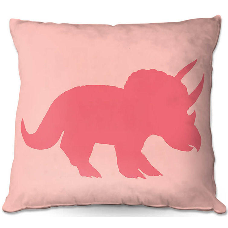 dinosaur decorative pillow