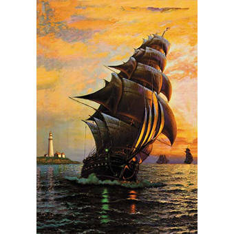 Buyenlarge Sailboat Colors Painting Print Wayfair