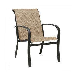 Sling Patio Dining Chairs You Ll Love Wayfair Fremont Sling Stacking Patio Dining Chair
