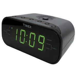 Large Display LED Radio Dual Alarm Clock