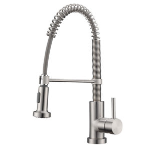 White Kitchen Faucets Pull Down brushed nickel kitchen faucets you'll love | wayfair White Kitchen Faucets Pull Down brushed nickel kitchen faucets you'll love | wayfair