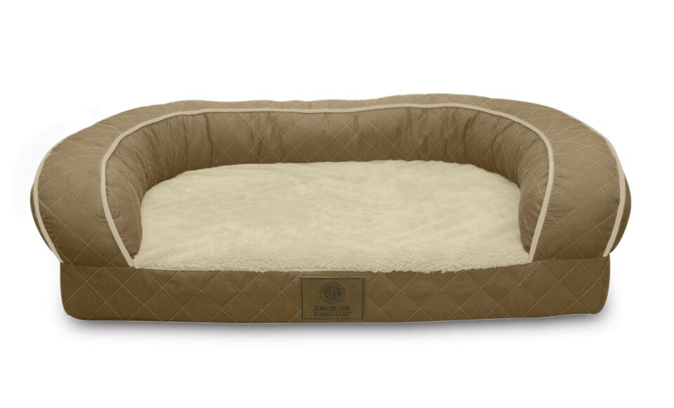 bolster dog bed