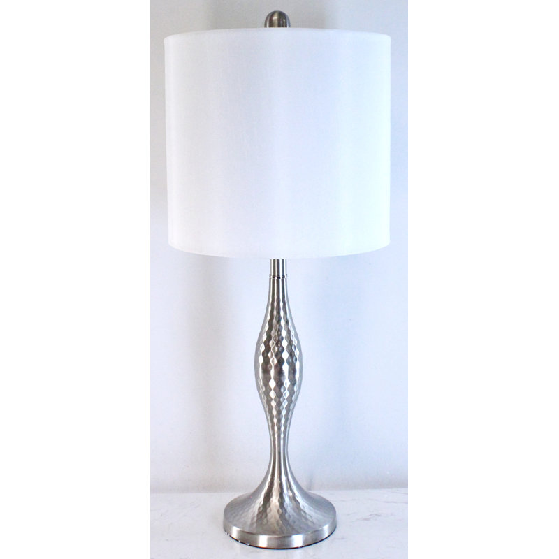 wayfair silver table lamps