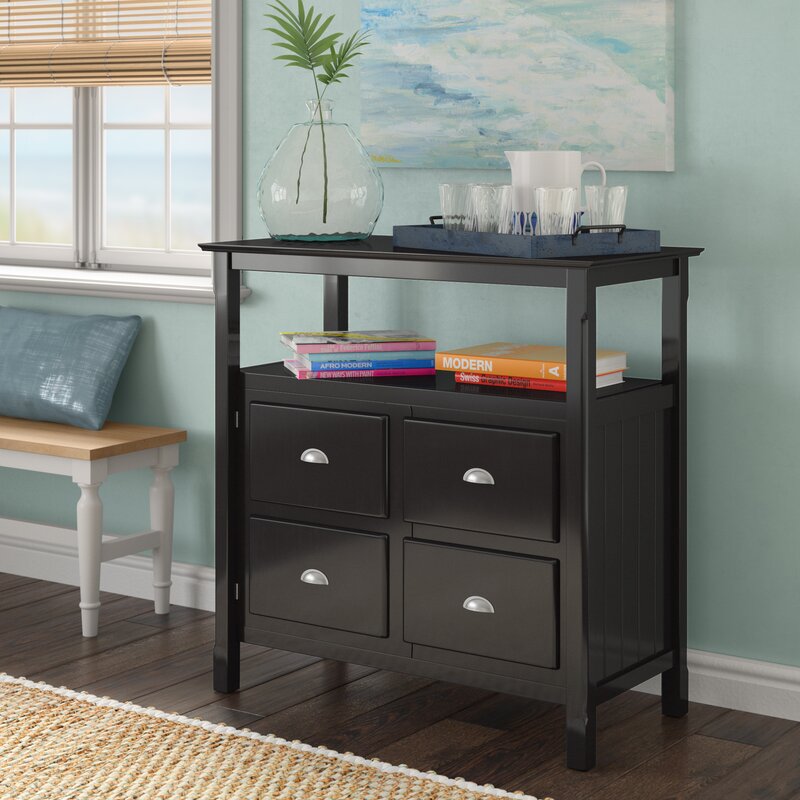 Beachcrest Home Mcgovern Two Doors Server & Reviews | Wayfair