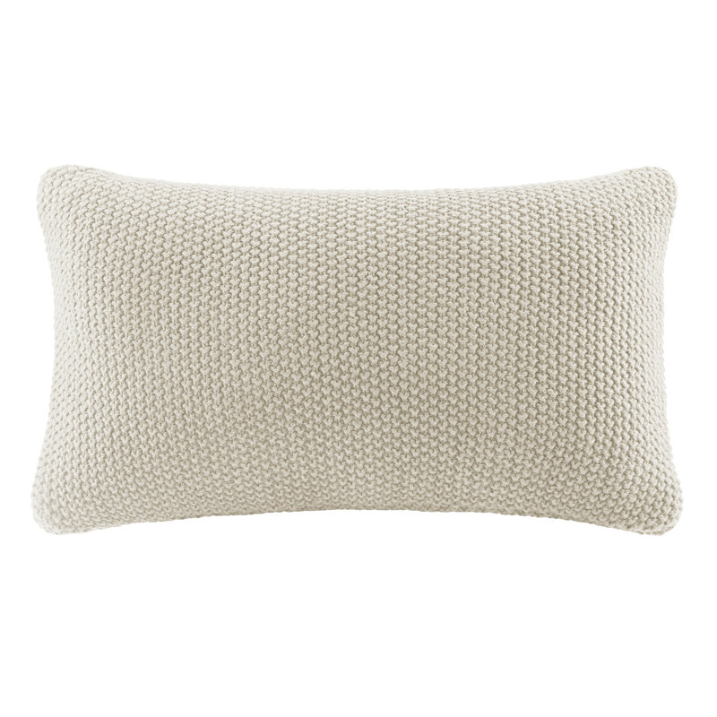 Elliott Knit Lumbar Pillow Cover Reviews Allmodern