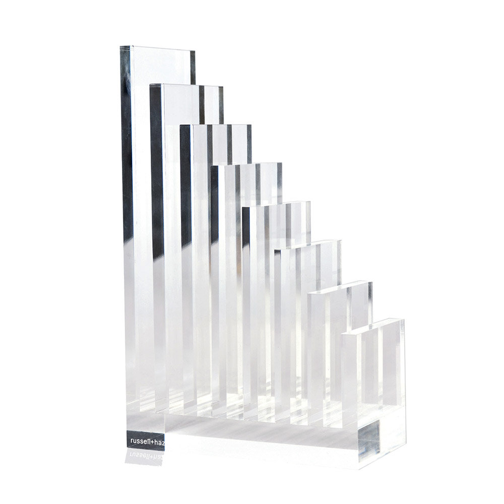 russell+hazel Acrylic Collator Bookend File Organizer & Reviews Wayfair