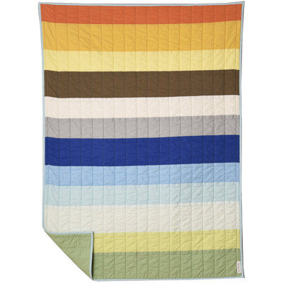 Rainbow Stripe Quilt American Made Brand
