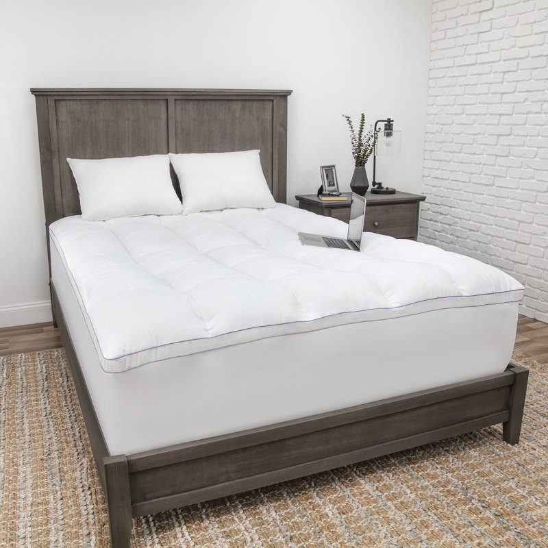 Charisma Luxury Plush 3 5 Memory Foam Cluster And Gel Fiber