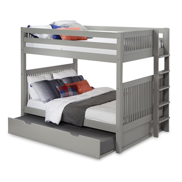 full over queen bunk bed with trundle