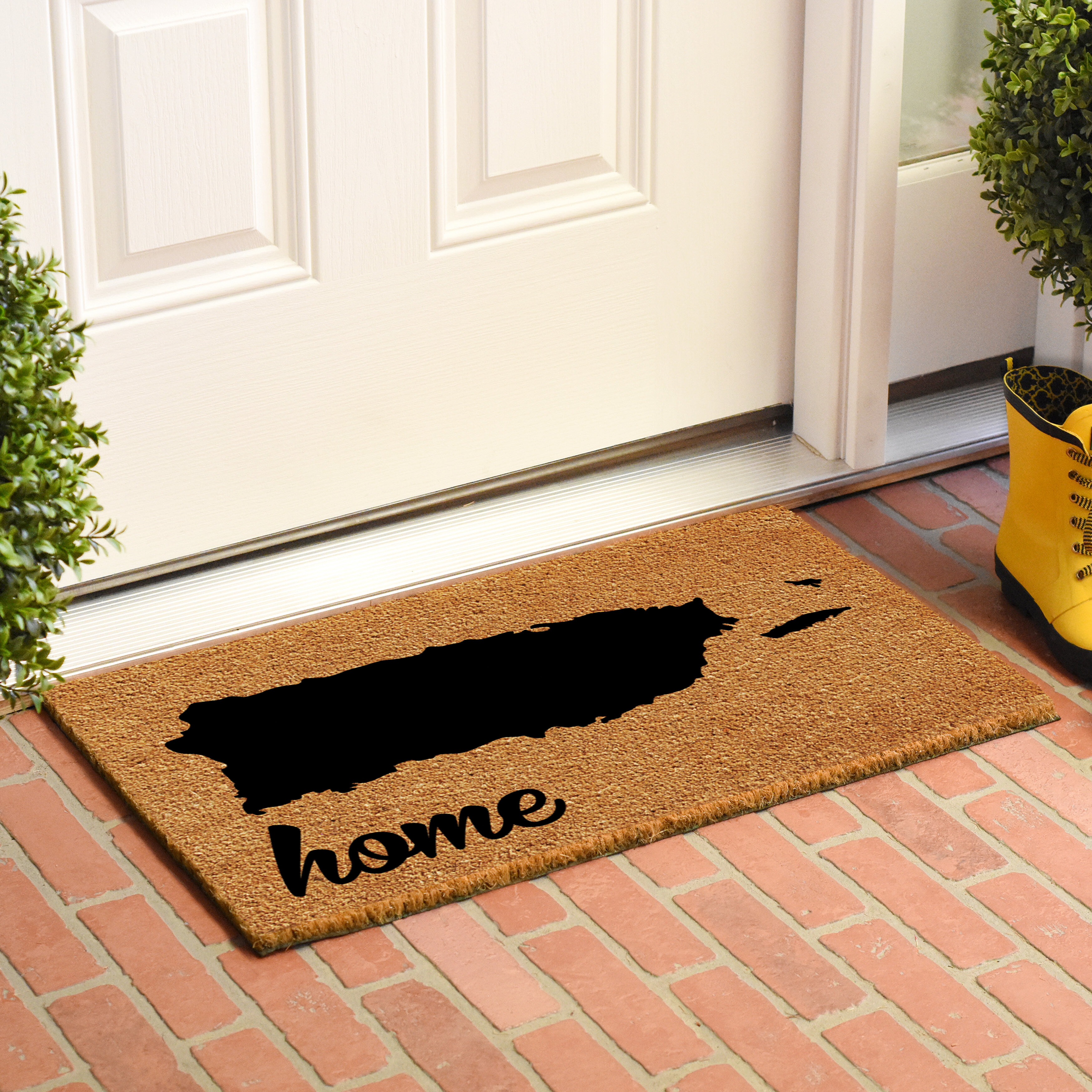 Winston Porter Enrica Puerto Rico Non Slip Outdoor Door Mat Wayfair