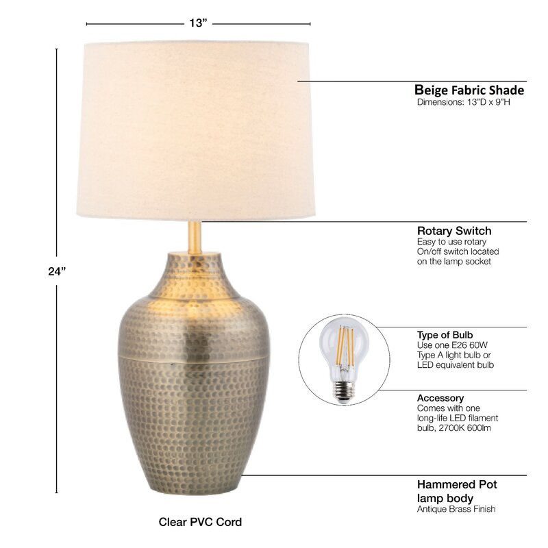 filament table lamp