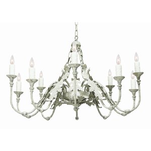 Arbor 10-Light Candle-Style Chandelier