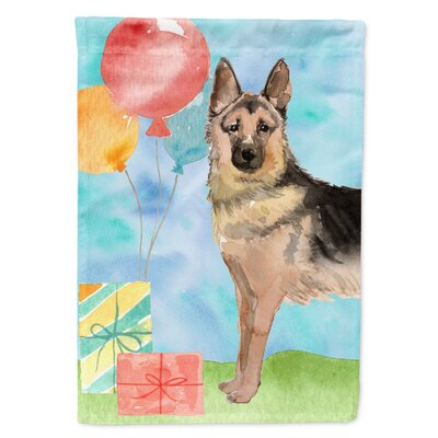 Muirhead Happy Birthday Westie Flag Garden Size C1932105CE014A3080D1E4DFBF881359 The Party Aisle™ Dog Breed: German Shepherd