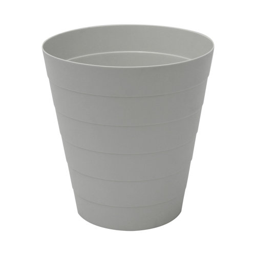 Plastic 7 Litre Waste Bin JVL Colour: Grey