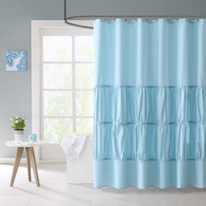 Hugh Microfiber Shower Curtain