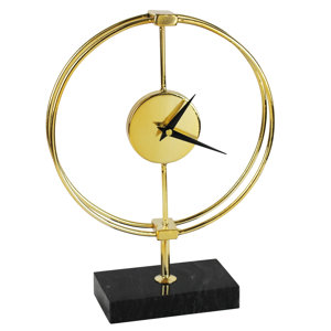 Metal Tabletop Clock