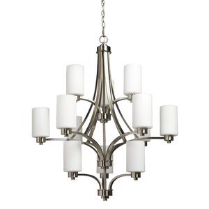 Amal 12-Light Shaded Chandelier