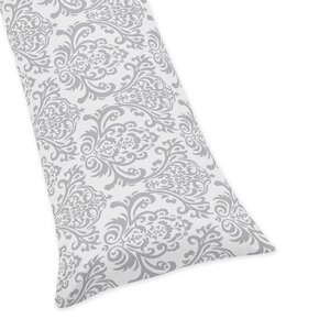 Skylar Damask Body Pillow Case