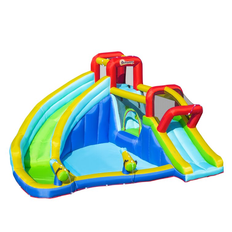 Outsunny Castle Pop-Up Bounce House | Wayfair.co.uk