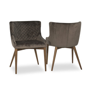 Abagail Upholstered Dining Chair (Set Of 2) by Ivy Bronx Great Reviews