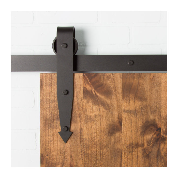 Artisan Hardware Arrow Sliding Standard Single Barn Door Hardware