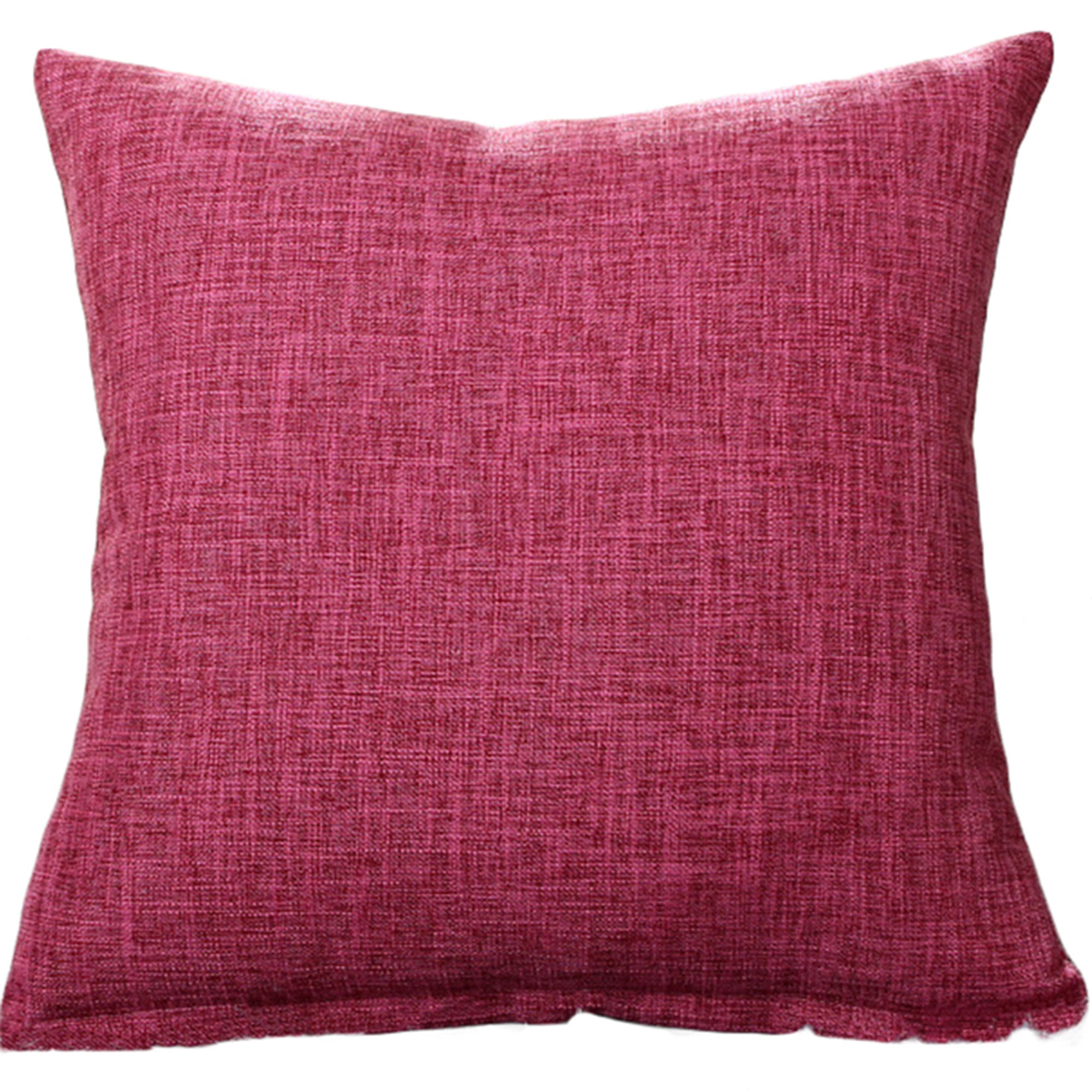 hot pink couch pillows