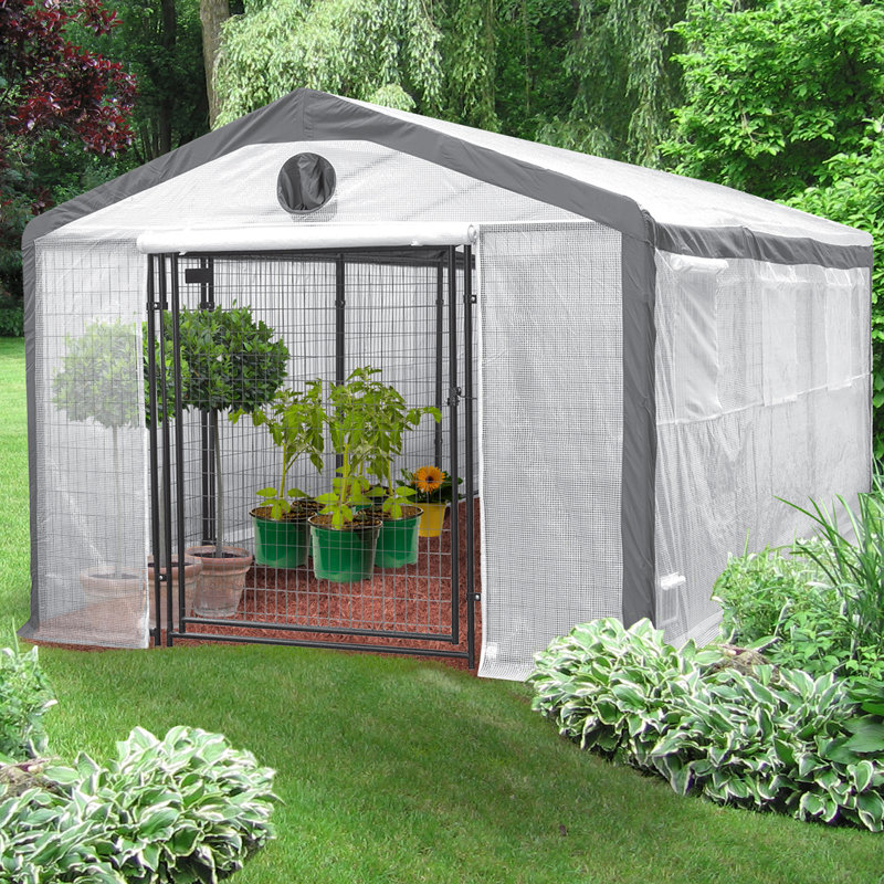 Jewett Cameron 10 Ft W X 15 Ft D Greenhouse Wayfair 8 small greenhouse kits you can assemble yourself. 10 ft w x 15 ft d greenhouse