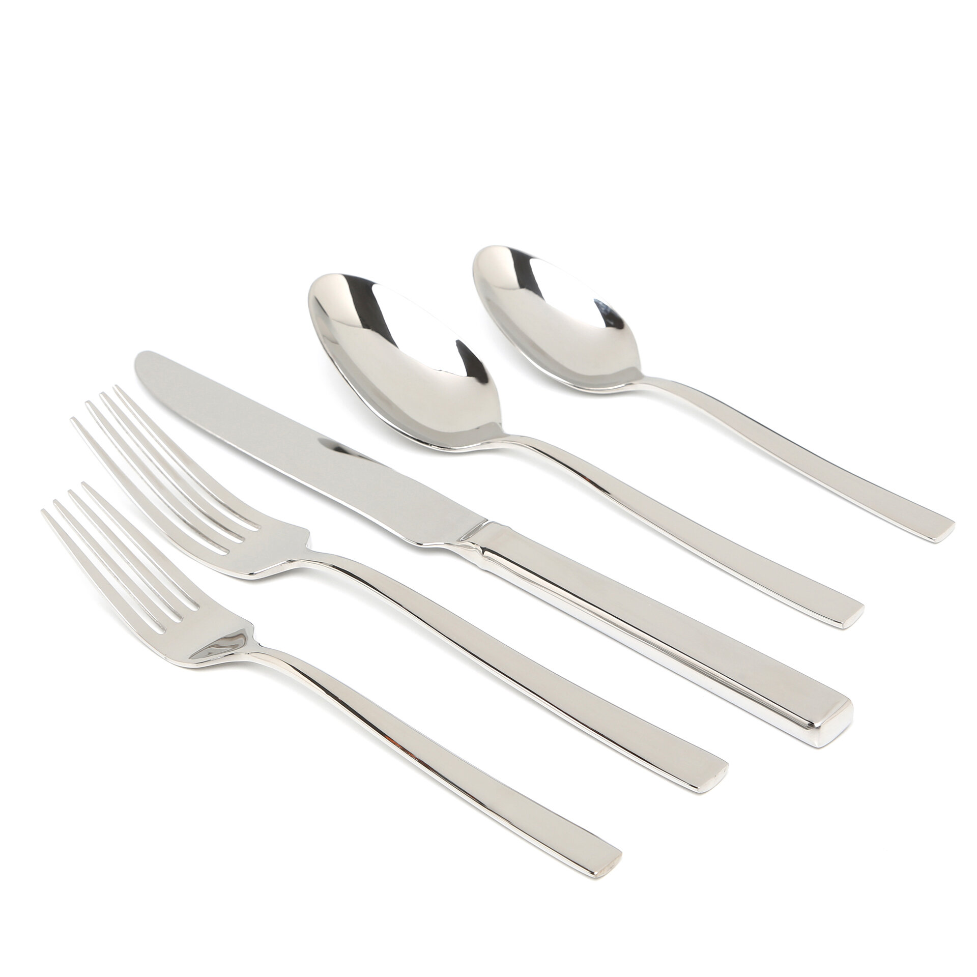 Reed & Barton 65 Piece Stainless Steel Flatware Set Service for 12 