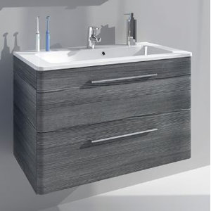 Belfry Bathroom Gemma 80cm Wall Mounted Vanity U..