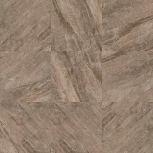 Stone Mountain 24" x 24" Porcelain Field Tile in Taupe by