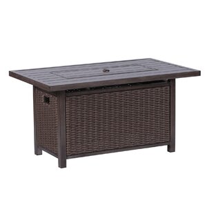 Vicki Aluminum Propane Gas Fire Pit Table