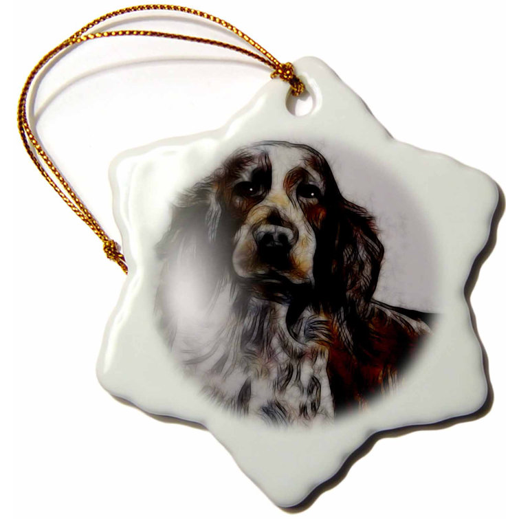 springer spaniel ornament