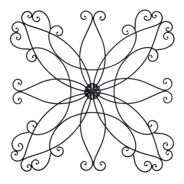 Bayaccents Wrought Iron Scroll Wall Decor Wayfair