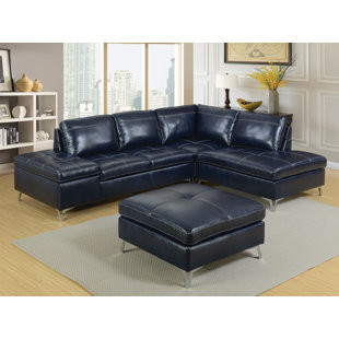 Tisdale Sectional with Ottoman by Orren Ellis