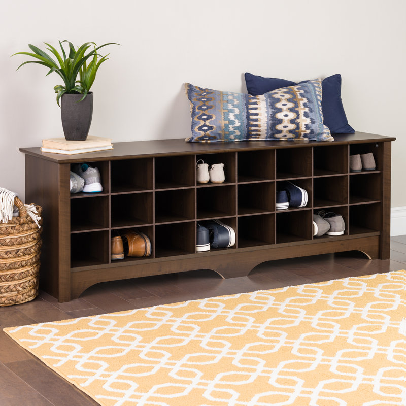 Ingham Shoe Cubby Storage Bench & Reviews Birch Lane