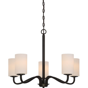 Go to store & view more images Tilden 5-Light Shaded Chandelier by Charlton Home