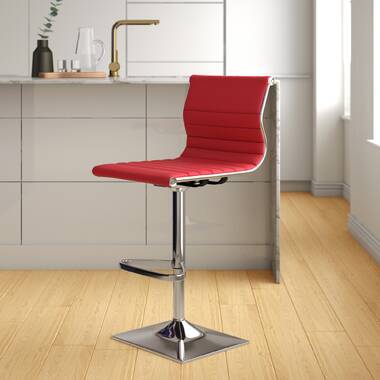 bluxome adjustable height swivel bar stool