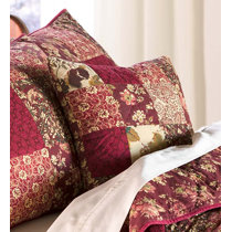 cranberry colored throw pillows