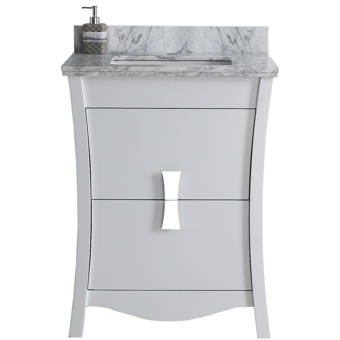 Royalpurplebathkitchen Hindman 61 Wall Mounted Single Bathroom Vanity Set Wayfair