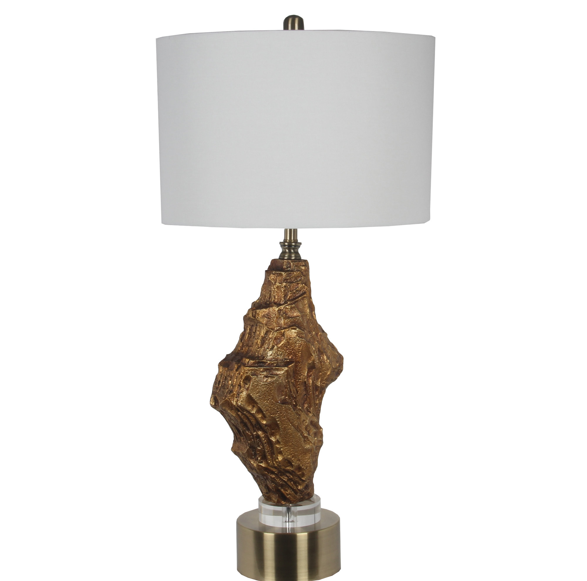 rock table lamp