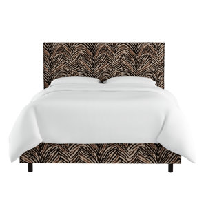 Genevie Slipcover Washed Zebra Upholst..
